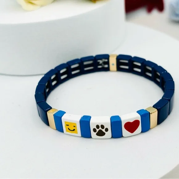 ROXANNE ASSOULIN The happiness of loving pets Enamel Bracelet - Picture 3 of 3